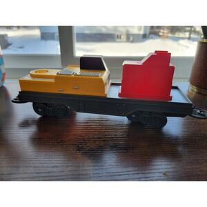 Toy Caterpillar Construction Express Train Set #6451 - Red/Yellow Cart